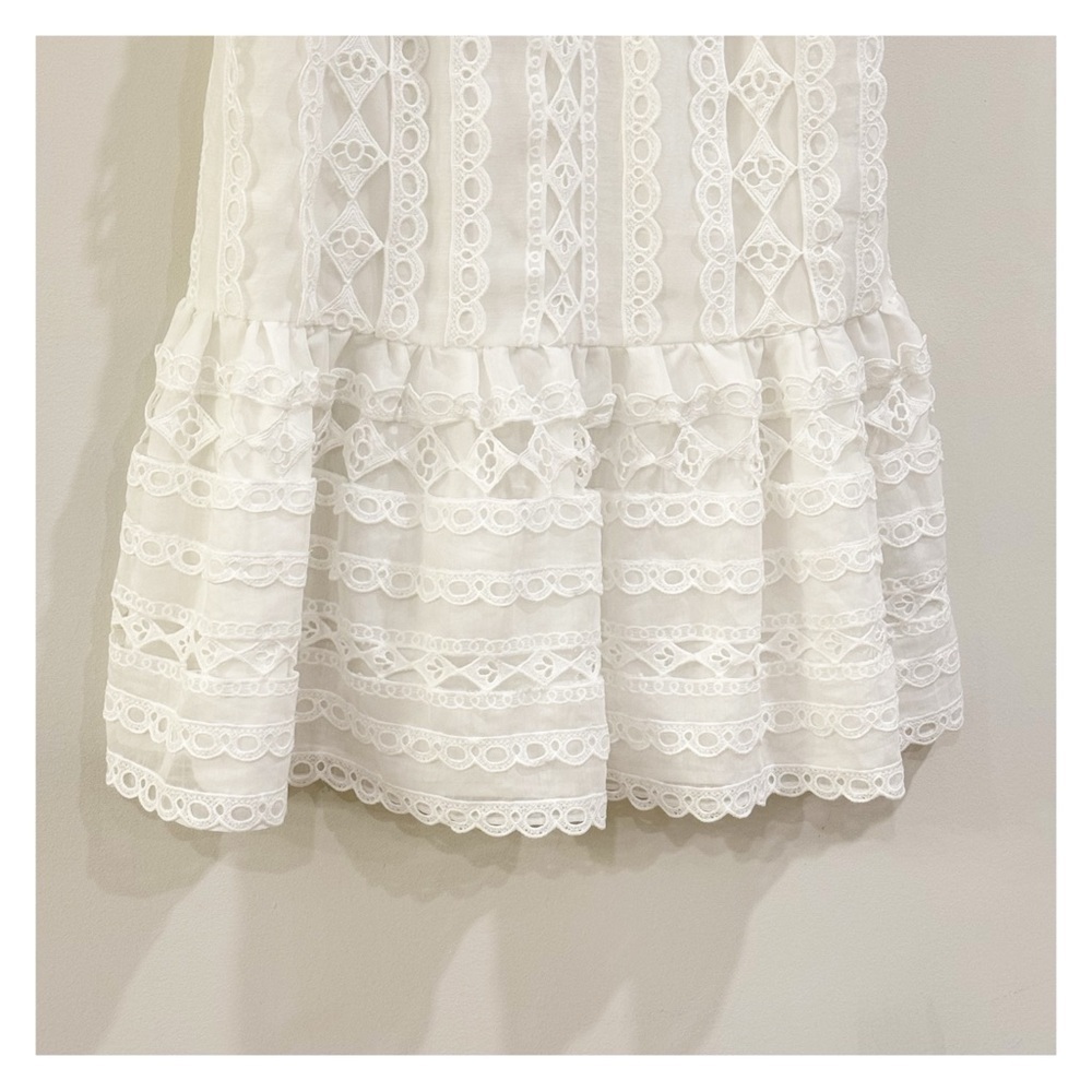 Endless Rose Lace Mini Dress white M - Picture 6 of 11